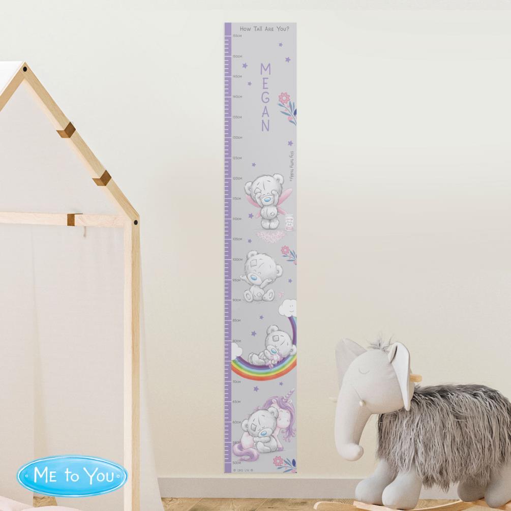 Personalised Tiny Tatty Teddy Unicorn Height Chart Extra Image 2